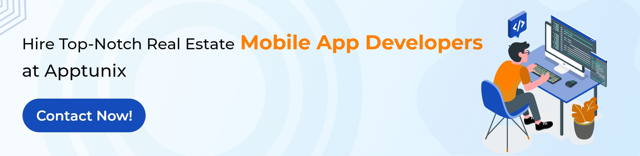 Hire real estate app developers