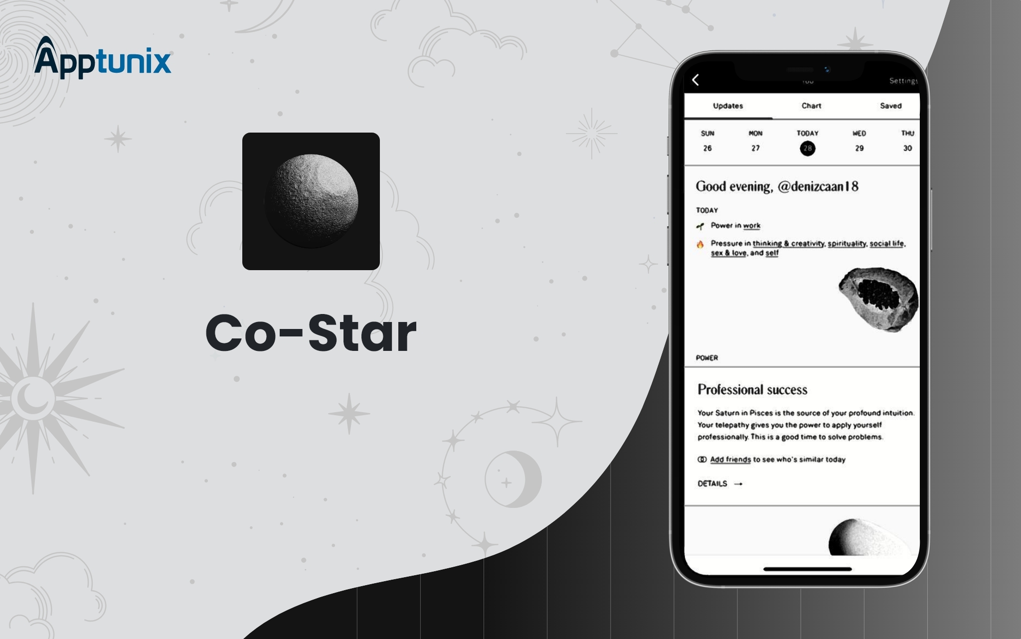 develop an astrology app like Co-Star