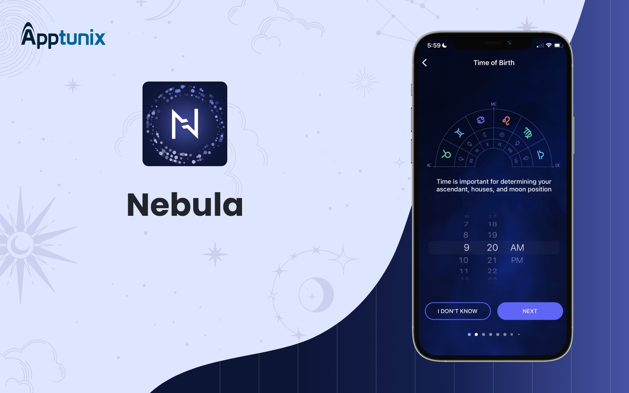 develop an astrology app like Nebula