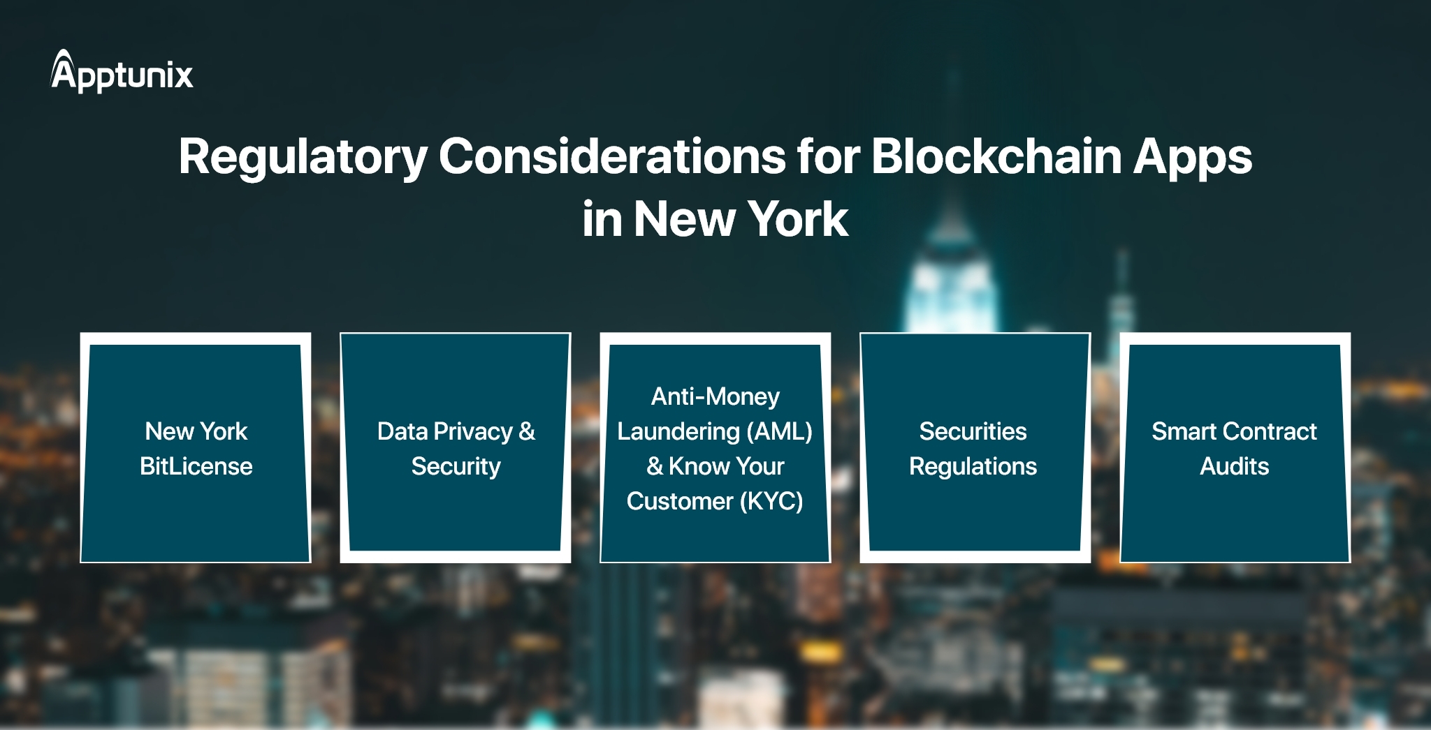 Regulatory Considerations for Blockchain Apps in New York