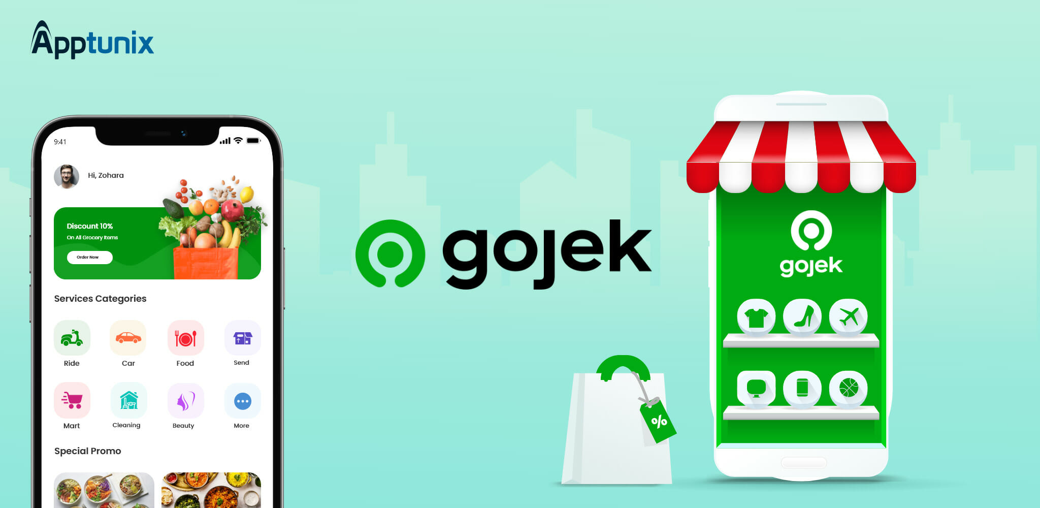 GoJek Clone App Development Launch MultiService App